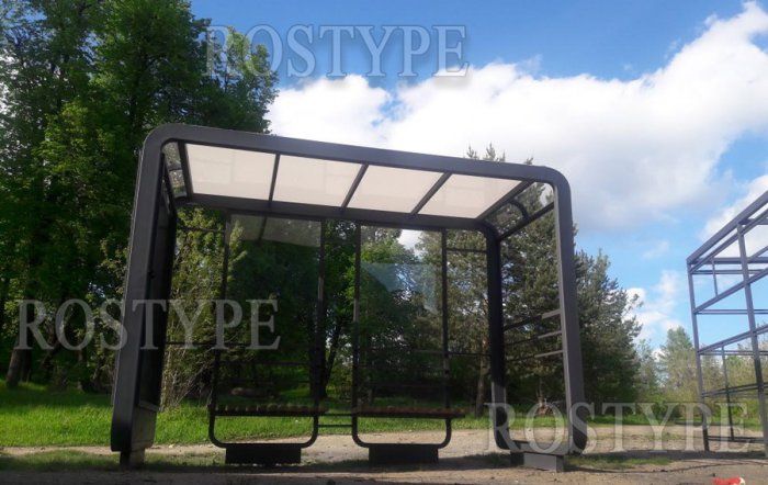Автобусная остановка 4 44